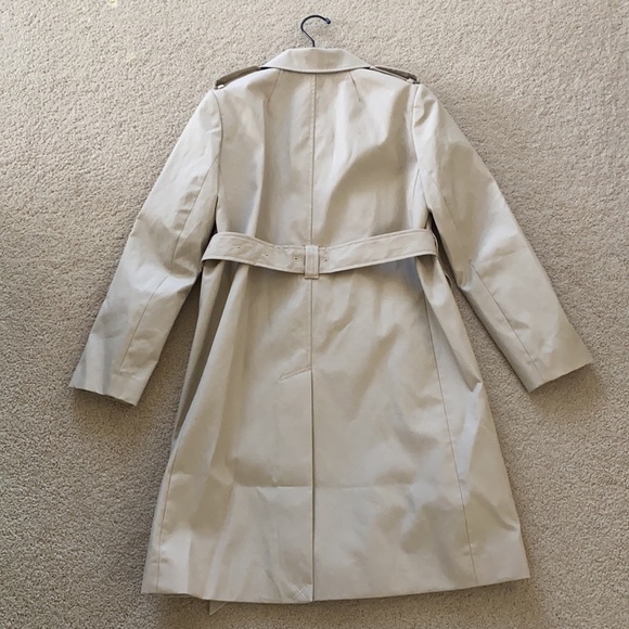 NWT Jcrew 2011 Icon Trench Coat Vintage Khaki 2P - Picture 3 of 6